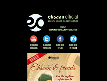 Tablet Screenshot of ehsaanofficial.com